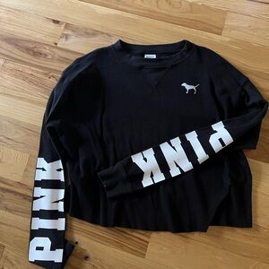 PINK Victoria's Secret Waffle Long Sleeve Bundle